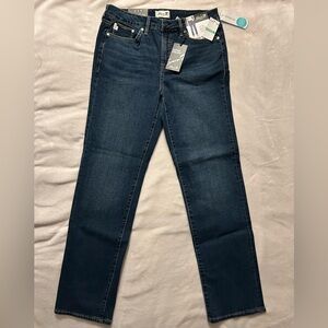 Seven7 Women's High Rise Jeans - Deep Blue